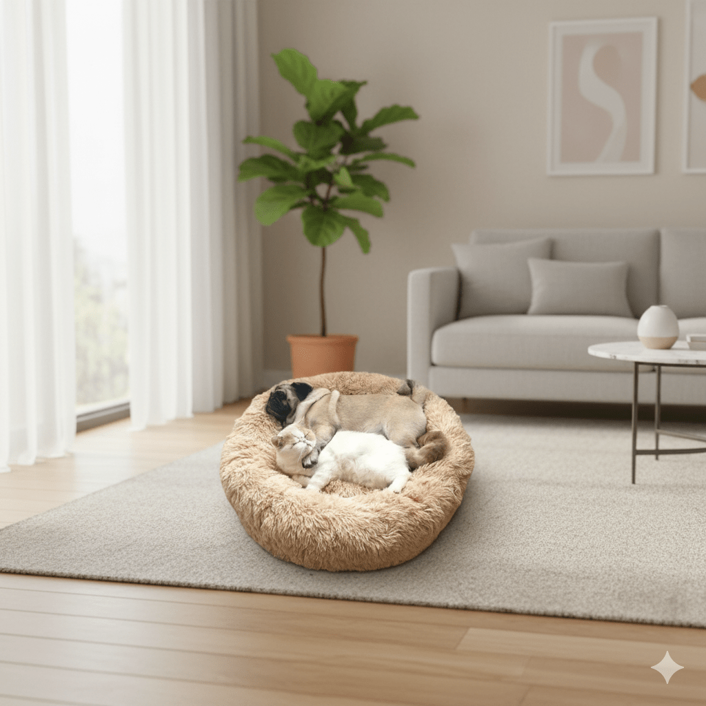 SLUMBERPAWS BED – Calming Dog Bed for Deep, Restful Sleep