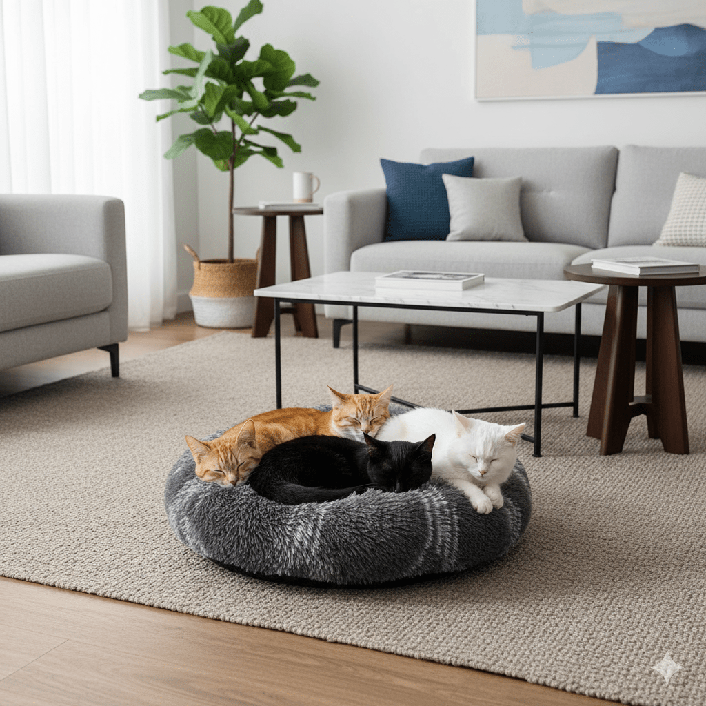 SLUMBERPAWS BED – Calming Dog Bed for Deep, Restful Sleep