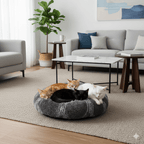 SLUMBERPAWS BED – Calming Dog Bed for Deep, Restful Sleep