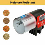 Smart Automatic Aquarium Feeder | Programmable, Moisture-Resistant & Adjustable Portions for Fish Care