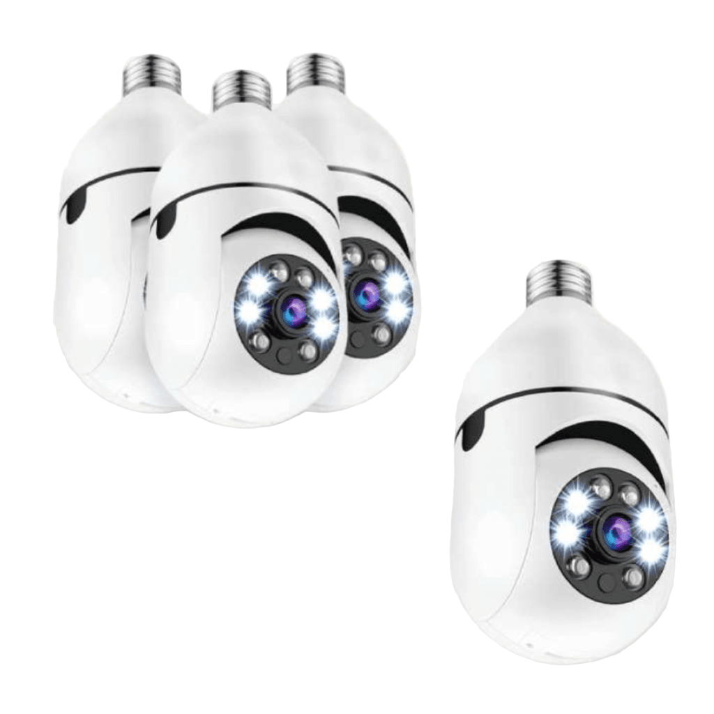 Intelligent Security Camera with 360° Surveillance & Night Vision