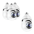 Intelligent Security Camera with 360° Surveillance & Night Vision