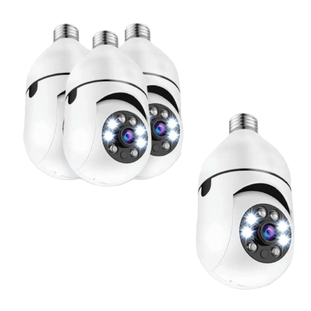 Intelligent Security Camera with 360° Surveillance & Night Vision