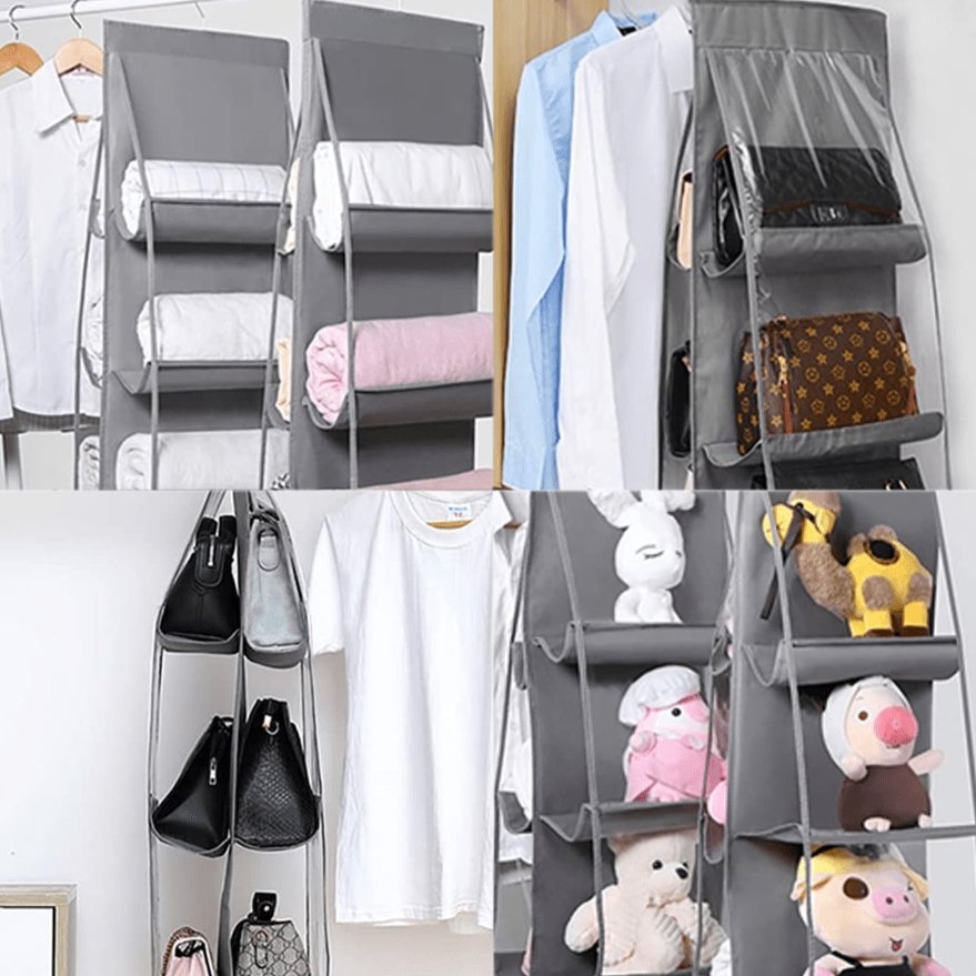 Foldable storage bag - Organize your mugs - Space-saving - Practical and elegant
