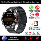 Smart Health Tracker with Glucose and ECG Measurement - HealthPro