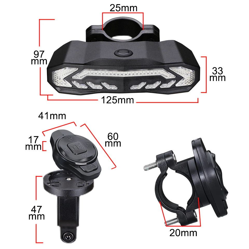 Smart Rear Light Alarm - BikeGuard™