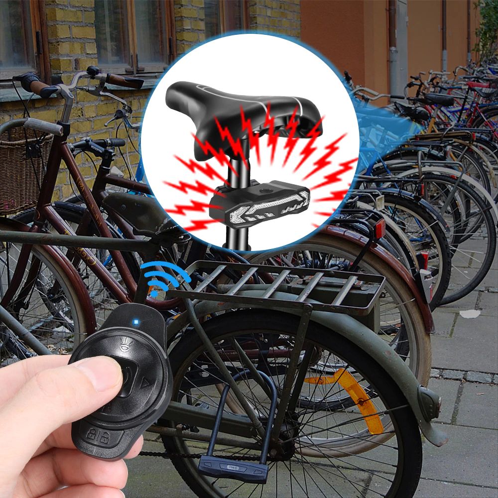 Smart Rear Light Alarm - BikeGuard™