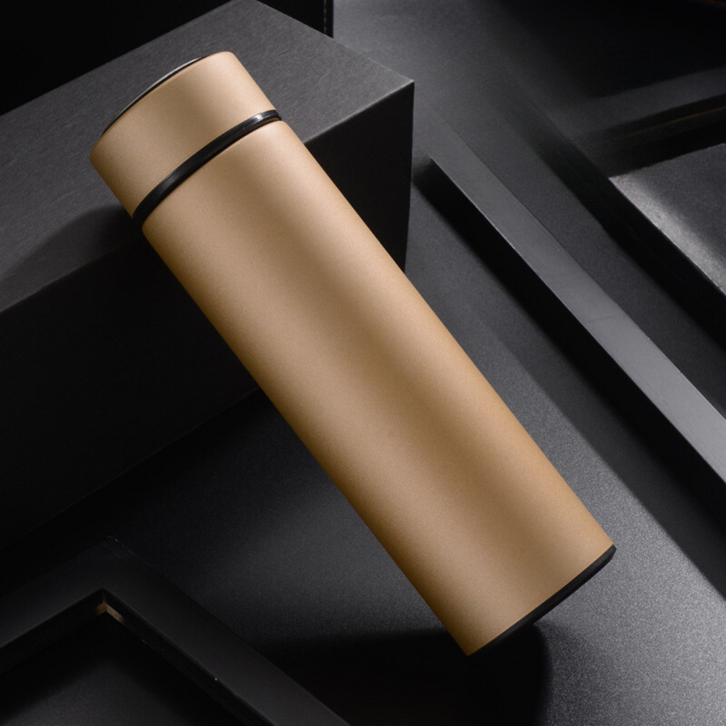 Smart Thermos Flask with Digital Temperature Display - TempKeeper