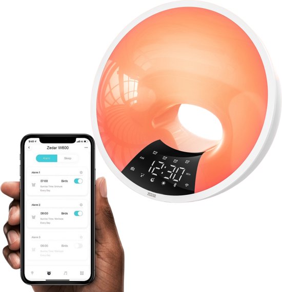 Smart Wake-Up Light with App – Soluna