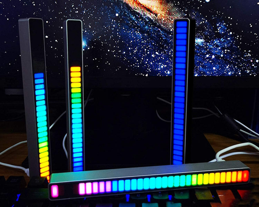 Smart Sound-Activated RGB Light Bar | Music Sync LED Ambient Lighting