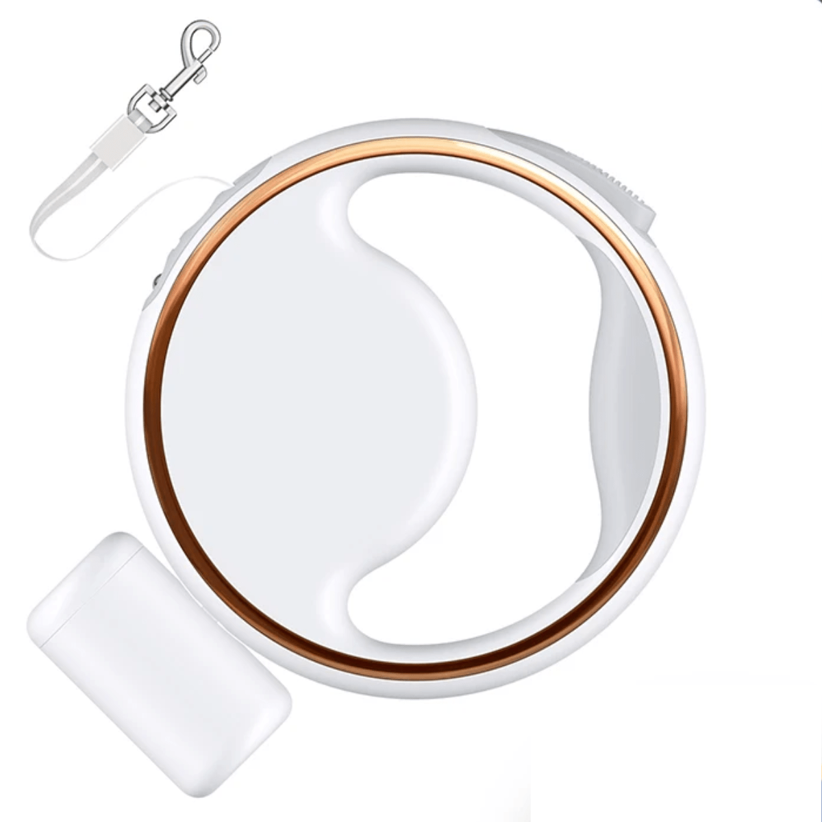 SmartLead – Automatic Dog Leash with LED Light and Waste Bag Holder