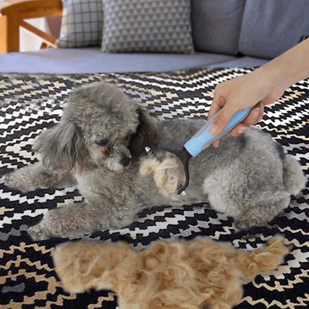 SmoothGroom Double-Sided Pet Grooming Comb