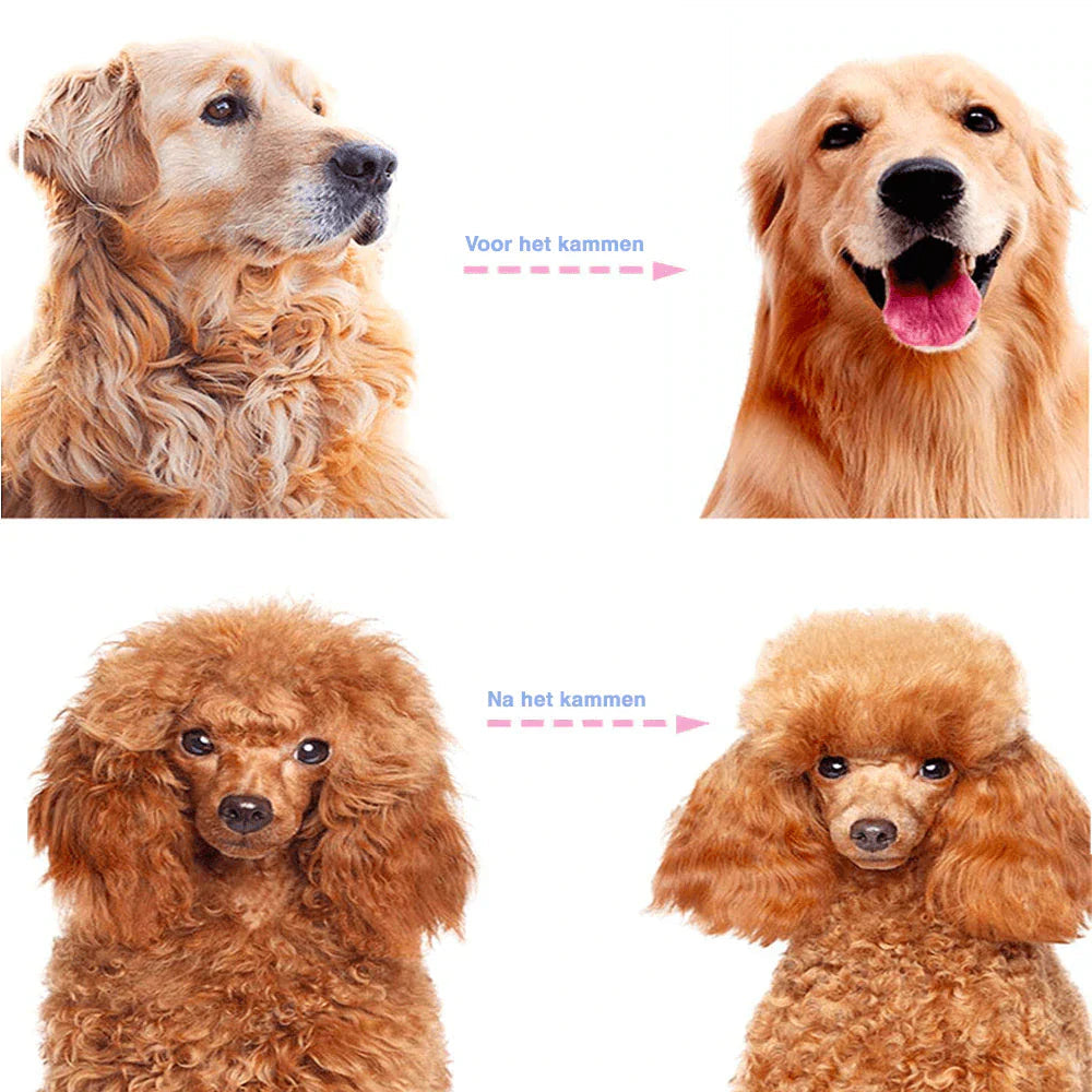 SmoothGroom Double-Sided Pet Grooming Comb