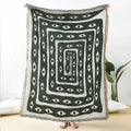 Snake Eye Design Sofa Blanket