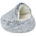Cat Cave Bed Plush Orthopedic Nest