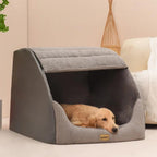 SnuggleHome - Cozy & Warm Enclosed Bed for Dogs