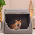 SnuggleHome - Cozy & Warm Enclosed Bed for Dogs