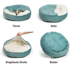 SnuggleNest Dog Cuddle Cave - The Ultimate Comfort for Your Pet