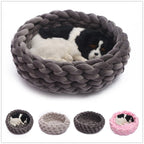 SNUGWOOL – Soft Woolen Basket for Pets with High Edge Support