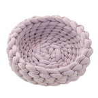 SNUGWOOL – Soft Woolen Basket for Pets with High Edge Support