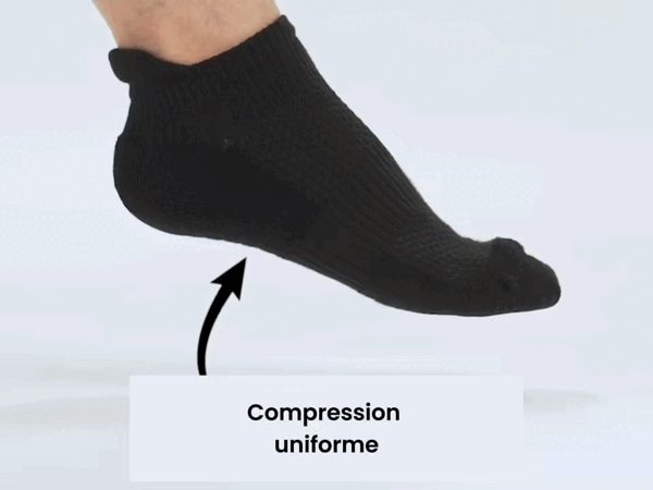 Promotes blood circulation & relieves foot pain