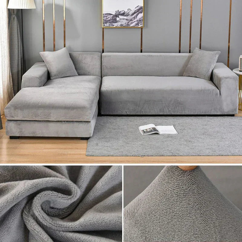 Sofa Cover Velvet Stretch Washable Protector
