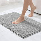 SOFTDRY – Chenille Microfiber Bath Mat with Non-Slip Base
