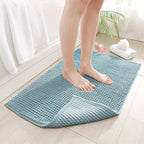 SOFTDRY – Chenille Microfiber Bath Mat with Non-Slip Base