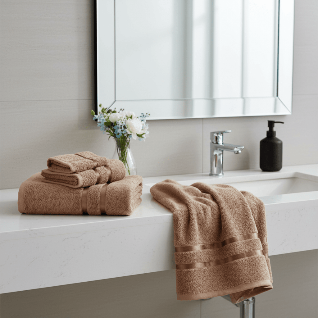 Opulenze Roman Hand & Face Towels | Plush, lightweight towels designed for style and daily care