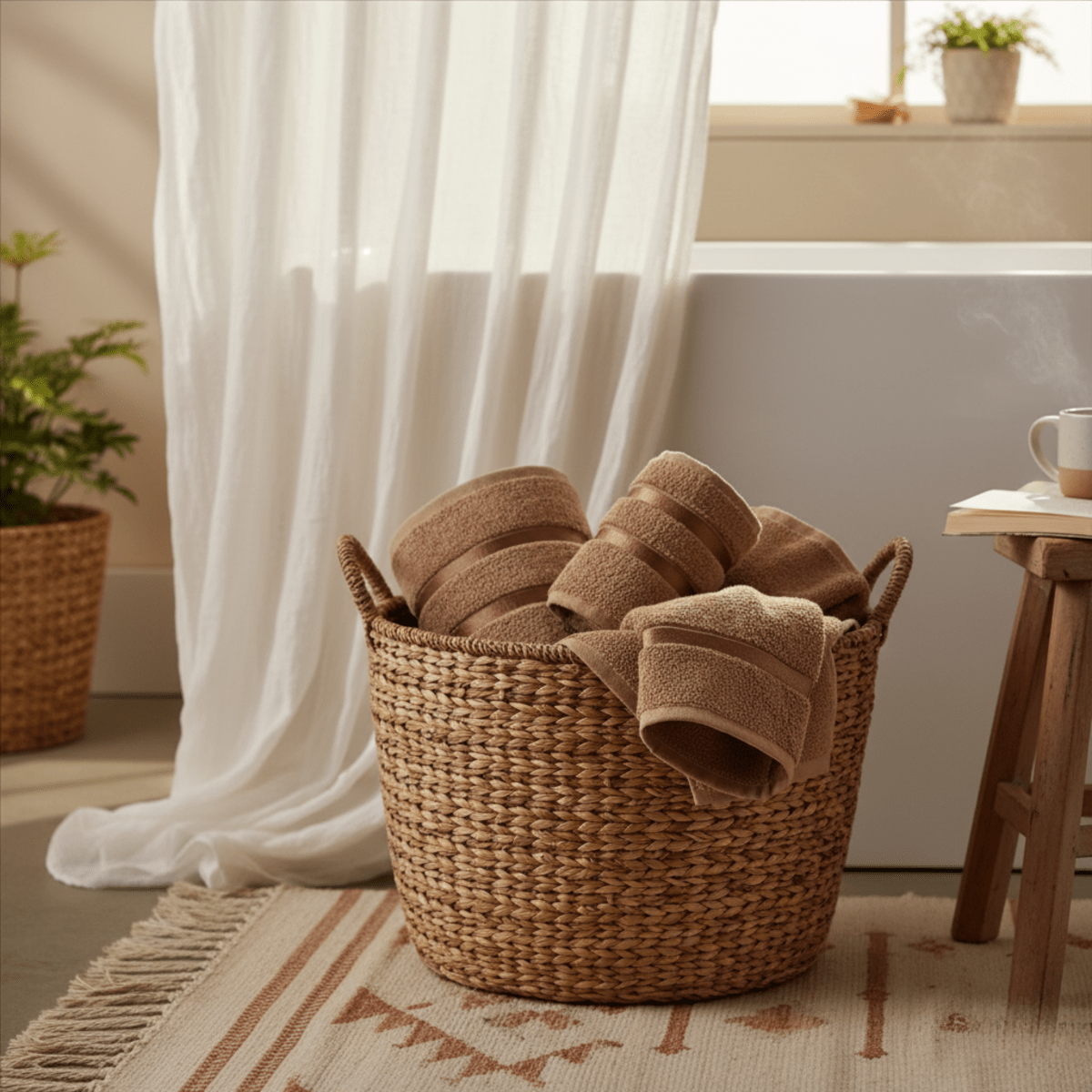 Opulenze Roman Hand & Face Towels | Plush, lightweight towels designed for style and daily care