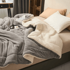 SOFTHUG LUXE – Plush Flannel Fleece Blanket for Comfort & Style