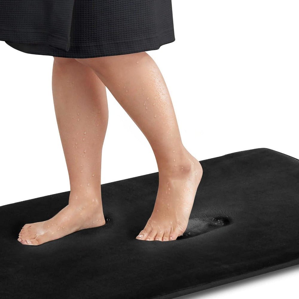 MEMORICUSH – Memory Foam Bath Mat for Spa-Like Comfort