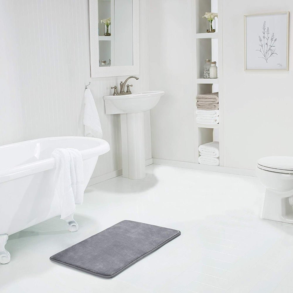 MEMORICUSH – Memory Foam Bath Mat for Spa-Like Comfort