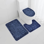 Softura – 3-Piece Non-Slip Bathroom Mat Set with Comfort & Style