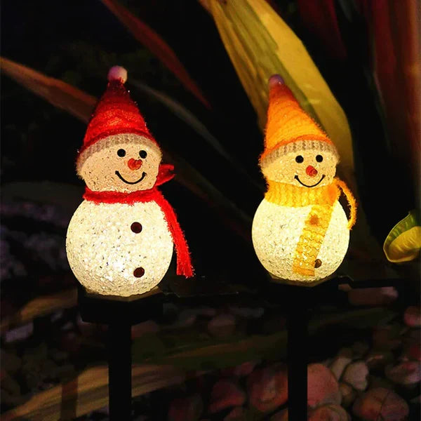 Solar Energy Snowman Lamp - SolarSnow