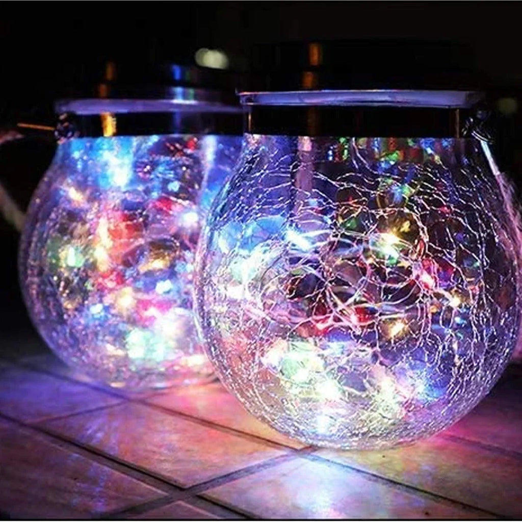 Solar Mason Jar Lamp