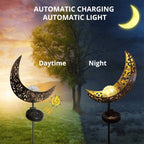 Solar Outdoor Half-Moon Light