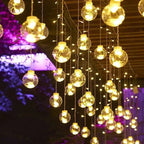 String Lights – Solar Pendant – elegant design – solar powered