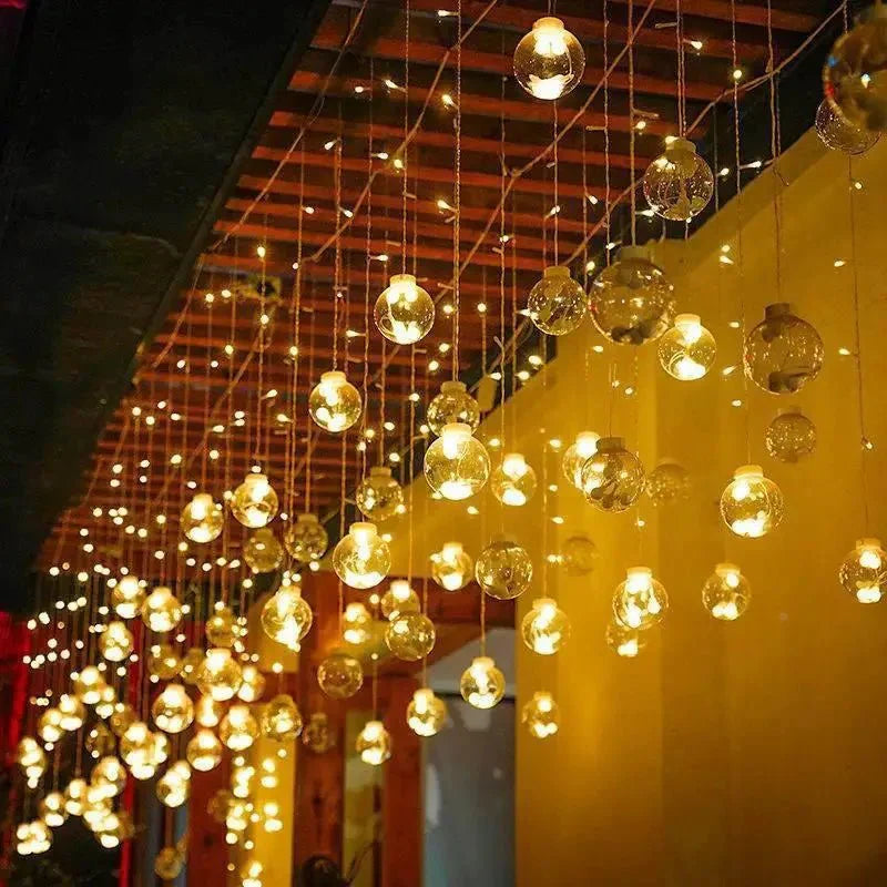 String Lights – Solar Pendant – elegant design – solar powered