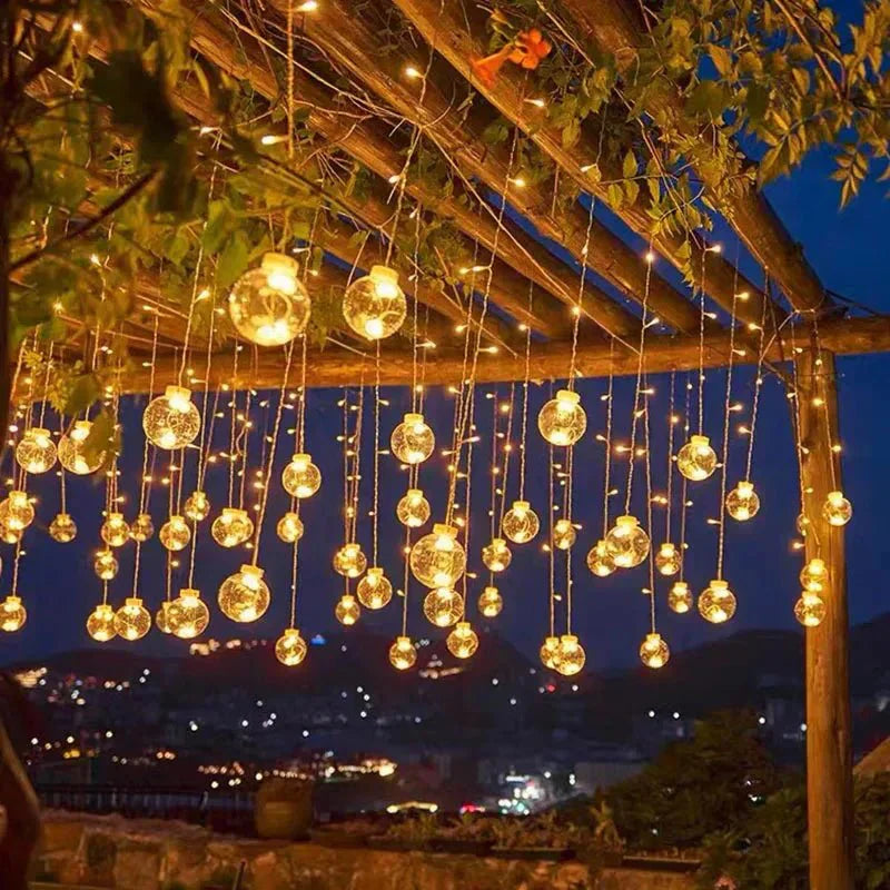 String Lights – Solar Pendant – elegant design – solar powered