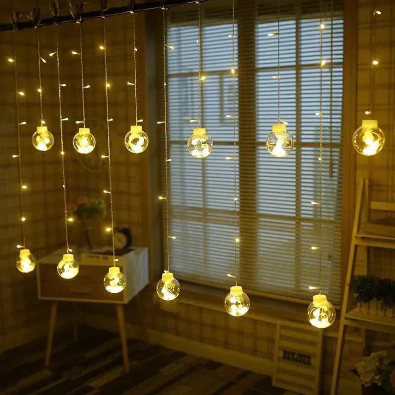 String Lights – Solar Pendant – elegant design – solar powered