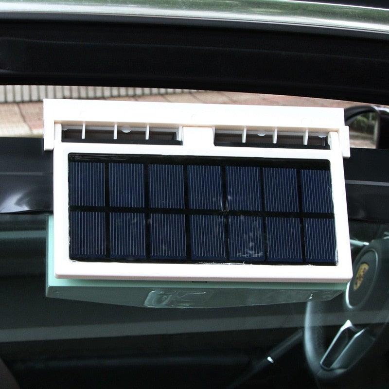 Solar-powered Car Exhaust Fan