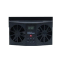 Solar-powered Car Exhaust Fan
