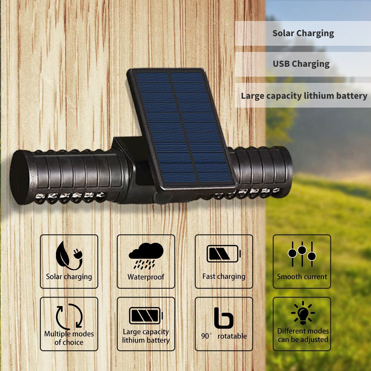 Outdoor Solar Powered Insect Repellent