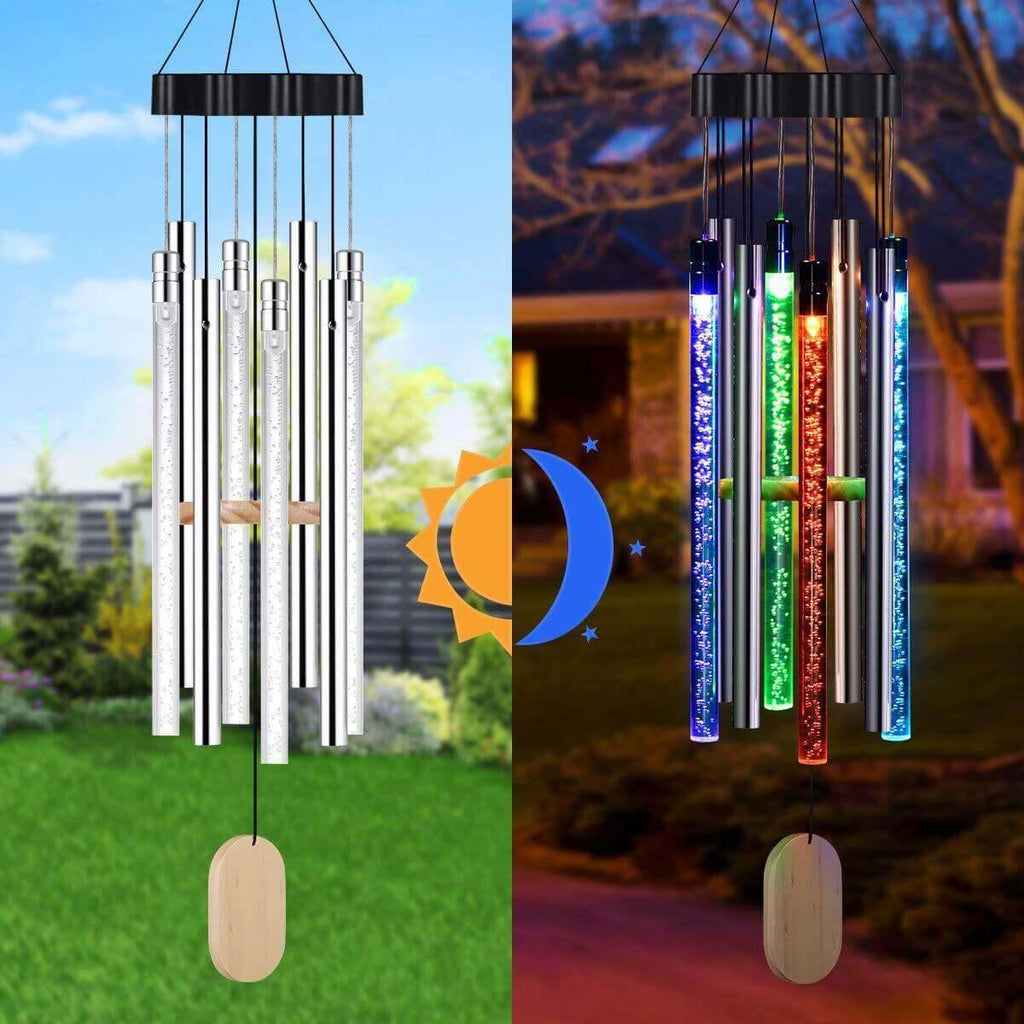 Harmony - Colorful Garden Wind Chime with Light and Sound