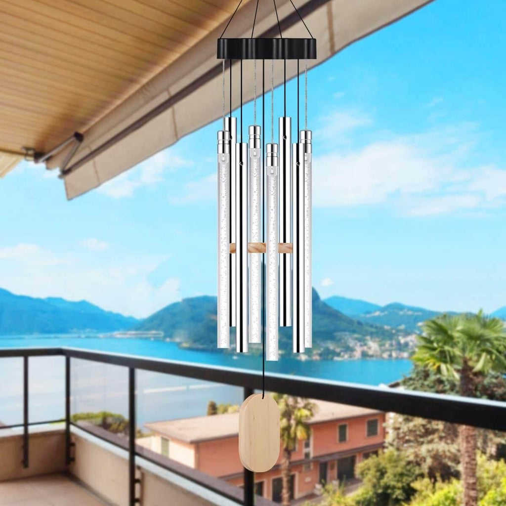 Harmony - Colorful Garden Wind Chime with Light and Sound