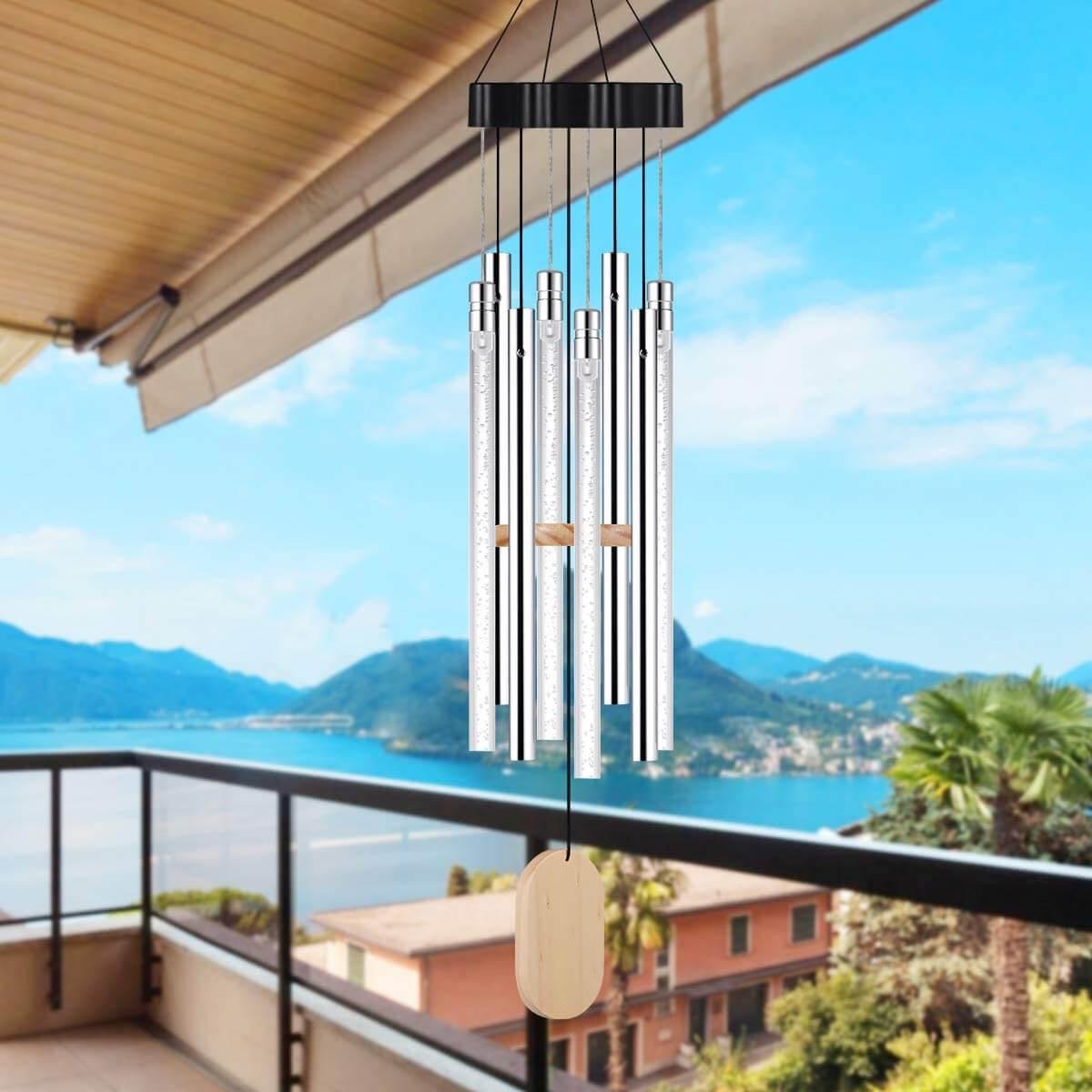 Harmony - Colorful Garden Wind Chime with Light and Sound