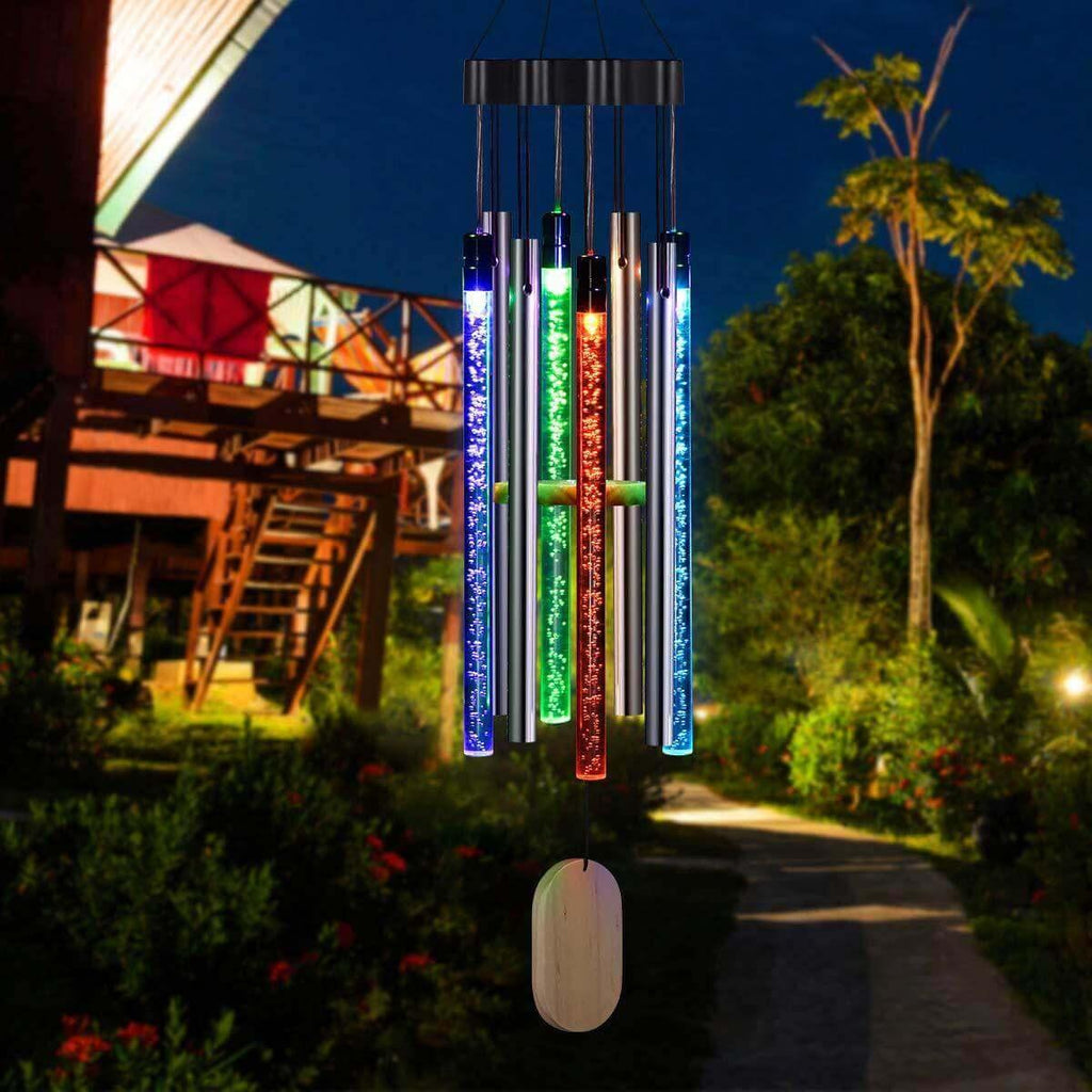 Harmony - Colorful Garden Wind Chime with Light and Sound