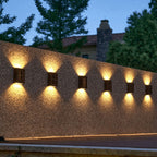 Wireless LED Solar Wall Lights Deluxe | Efficient and Cost-Saving Outdoor Lighting