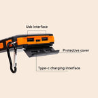SolarCharge Pro Solar Powerbank with Flashlight